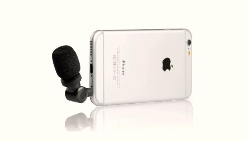 saramonic smartmic mini condenser microphone